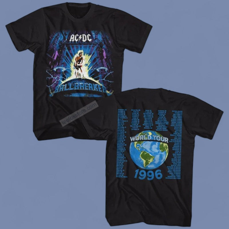 ACDC Ball Breaker World Tour 1996 T-Shirt, hoodie, long sleeve, sweatshirt and tank top