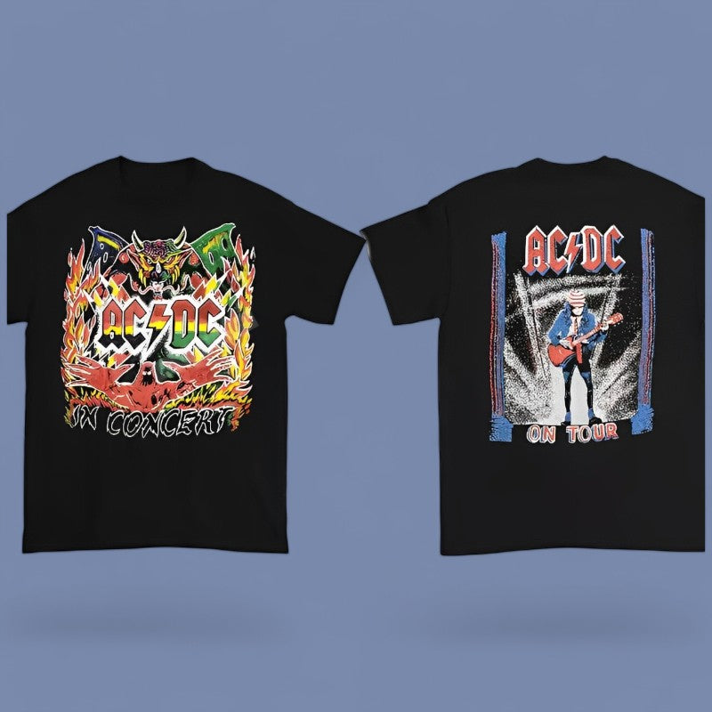 ACDC In Concert, ACDC On Tour 1980 Shirt, hoodie, long sleeve, sweatshirt and tank top
