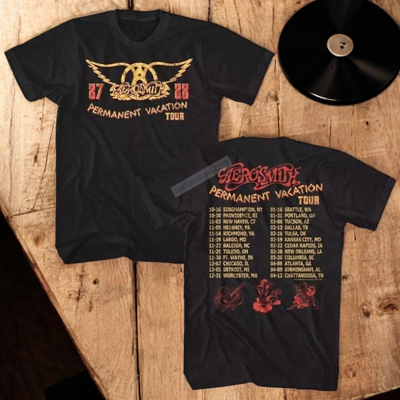 Aerosmith Permanent Vacation Rock Shirt, hoodie, long sleeve, sweatshirt and tank top